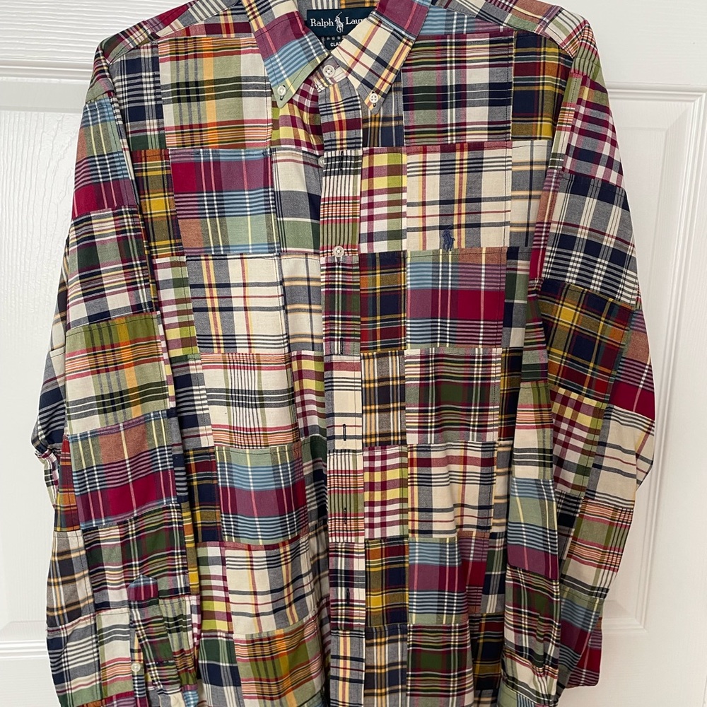 RALPH LAUREN MADRAS SHIRT